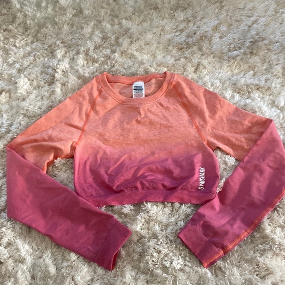 NWOT Gymshark Ombré Crop Top - Picture 1 of 4